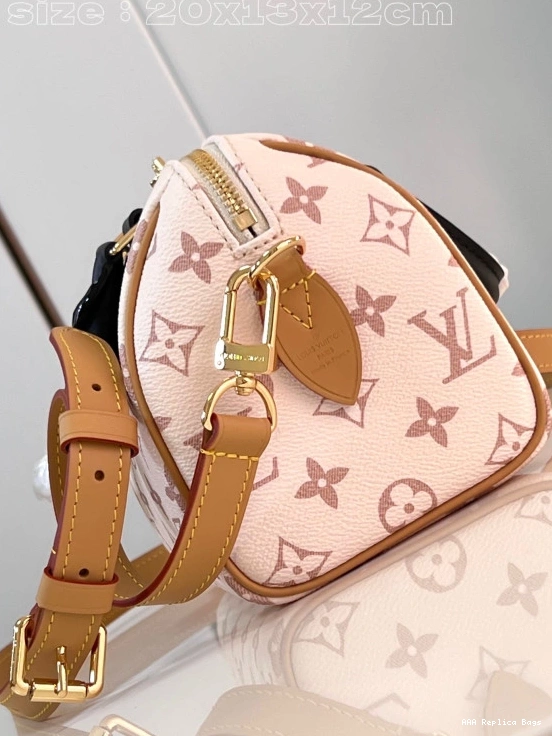 Aaa replica bags SPEEDY VUITTON 20 BANDOULIÈRE LOUIS 0808